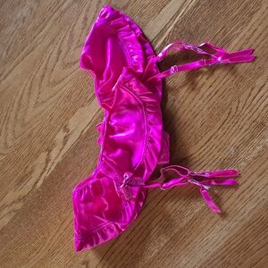 Victoria's Secret "Sexy Little Things" Pink Garter belt with Pink Accents